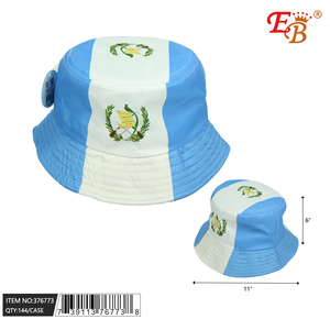 6 \ "cappello da pescatore GUATMALE per bambini 3D immagine ricamata a righe personaggio stampato in velluto di popeline in flanella pizzo Terry per sci App - Product Image 1