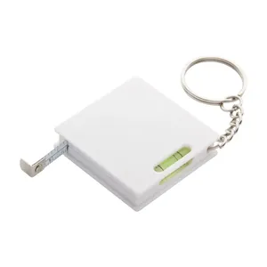 Llavero con Cinta Métrica y Nivel Personalizado, Flexómetro Promocional, Gadgets Personalizados - Product Image 1