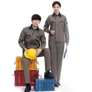 Safety Worker Uniform Overall Factory Work Wear Uniforms Engineering Working Uniform Cheap Wholesale Customized Custom Size