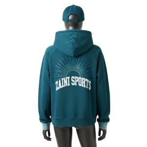 Sudadera con Capucha para Mujer, Lavado Ácido, Tela de Felpa de Algodón Premium, 320 GSM, Sensación Suave, Logotipo Bordado con Pedrería Personalizado, Sudaderas Básicas - Product Image 5