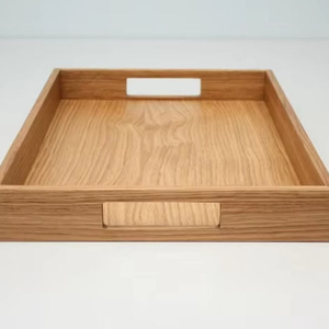 Bandeja de Madera Moderna y Lujosa, Elegante, Duradera y Versátil, Personalizada TC-66 para Servir, Exhibir, Decoración del Hogar, Hecha a Mano en India, ARTESANÍA A LO TIEMPO - Product Image 1