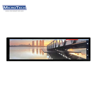 Monitor de PC con Windows Embedded de 8.8 pulgadas, 1920*480 IPS, pantalla táctil capacitiva USB-HID para PC Raspberry Pi