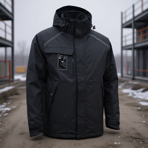 เสื้อกันฝน ELKA RAINWEAR รุ่น XTREME สีดำ สำหรับทำงานในฤดูหนาว - Product Image 3