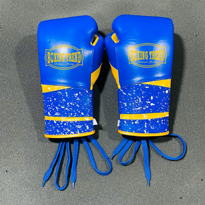 ถุงมือมวยและ MMA สำหรับ12-Oz หนังวัวถุงมือฝึกเตะแบบใหม่ - Product Image 2