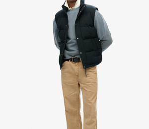 Gilet d'hiver pour homme et femme, veste sans manches, léger, chaud, coupe-vent, décontracté, vêtements de travail, fabrication OEM, gilet - Product Image 5