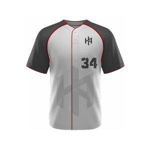 Logotipo personalizado, uniforme de béisbol ligero, uniforme de béisbol de gran tamaño a precio barato para unisex - Product Image 3