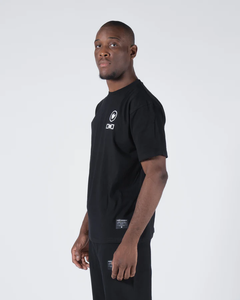 เสื้อยืดแขนสั้นสองชั้นสำหรับผู้ชายเสื้อผ้าแนวสตรีทเสื้อสกรีนลายแอซิดวินเทจ - Product Image 3