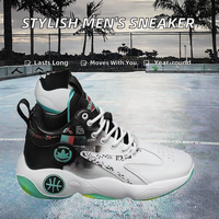 Baskets montantes élégantes pour hommes – Chaussures de sport décontractées et tendance pour la course et le basketball, avec lacets