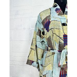 Kimono Vintage de Seda Crepé, Bata Suave y Cómoda, Ropa de Dormir Ligera y Lujosa, Regalo Perfecto de Verano para Mujer - Product Image 3