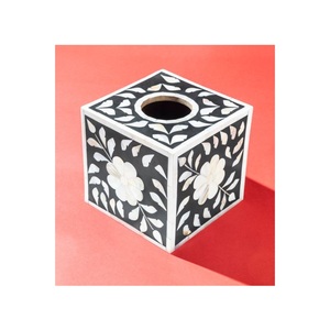 Fabuleux Design maison vaisselle décorative porte-serviettes boîte à mouchoirs meilleure qualité mère de perle porte-boîte à mouchoirs à bas prix - Product Image 2