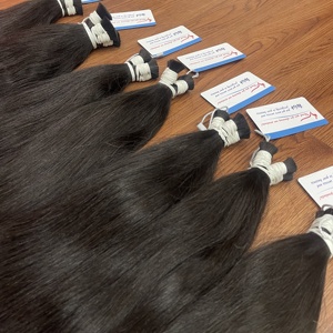 Extension de cheveux humains vietnamiens de couleur noire de 6 à 32 pouces vente en gros jusqu'à 10% - Product Image 2