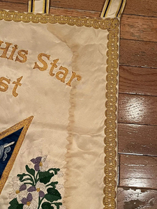 Masonic regalia Master Mason Blue Lodge BANNER เครื่องเย็บปักถักร้อยปรับแต่งได้เต็มรูปแบบบริการ OEM คุณภาพสูง ronpex - Product Image 5