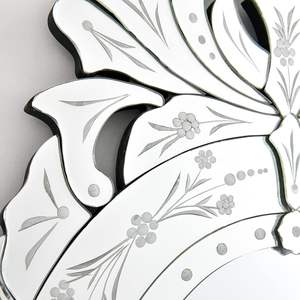 Espejo Veneciano Elegante y de Lujo, Espejo de Vidrio Grabado para Montar en la Pared, Decoración para Sala de Estar o Interior de Hotel - Product Image 3