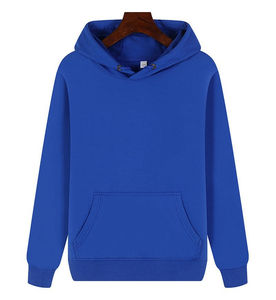 400 500 100% coton blanc uni luxe coupe régulière pull à capuche hommes personnalisé Streetwear lourd hiver sweats à capuche - Product Image 6