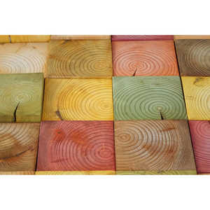 Décoration murale en mosaïque de bois d'automne Sticker mural Design d'automne - Product Image 3