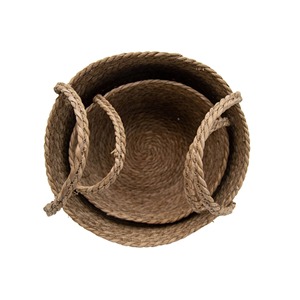 Lina Natural <b>Woven</b> <b>Baskets</b> set of 2 - Product Image 2
