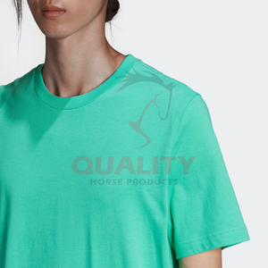 T-shirt en coton pour hommes à manches courtes col rond matériau respirant confortable coupe décontractée parfait pour la salle de sport se prélasser voyage à vendre - Product Image 2