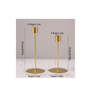 Porte-bougie en laiton de haute qualité Décoration d'intérieur Porte-bougie 100% laiton Logo personnalisé Meilleure vente Fait à la main Prix de gros - Product Image 4