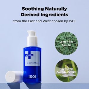 ISOI ACNI Dr. 1er sérum de contrôle 40mL soin coréen hydratant apaisant ampoule d'hydratation profonde pour le visage - Product Image 5