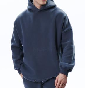 Wholesale 2024 Unisex 100% Cotton Winter Pullover <b>Hoodie</b> Solid Design with Pocket <b>Plain</b> Dyed for <b>Men</b> & Women OEM Available - Product Image 1