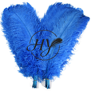 Gros plusieurs couleurs grand poteau 70-75cm plumes d'autruche <span class=keywords><strong>plume</strong></span> pour costume de carnaval mariage pièce maîtresse décorations de festival - Product Image 5