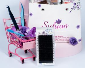 Vente en gros de cils professionnels Fournisseur d'extension de cils individuel avec fournitures Plateaux d'extension de cils - Product Image 1