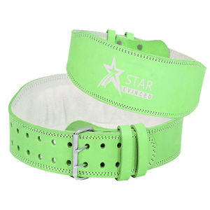 Cinturón de gimnasio de cuero grueso de 13mm de grosor personalizado unisex para levantamiento de pesas, levantamiento de pesas cómodo y resistente - Product Image 2