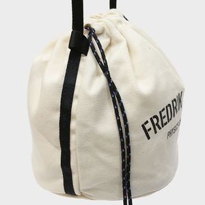 Sac à poussière de chaussure en lin et coton recyclé biologique imprimé personnalisé sac à provisions avec logo personnalisé - Product Image 2