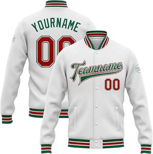 2025 OEM broderie personnalisée hommes veste universitaire haute qualité collège Baseball patchs 100% coton hiver Collage Letterman Style - Product Image 3