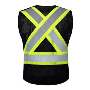 Customizable High Visibility Reflective Safety Vest Comfortable Modern Design with Water Proof Feature Price for <b>Construction</b> - Product Image 4