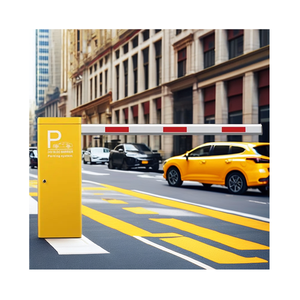 Sistema de puerta de barrera de brazo de valla inteligente de alta calidad Sistema de barrera de pluma de tráfico de estacionamiento de automóviles de acero para uso en carreteras - Product Image 1
