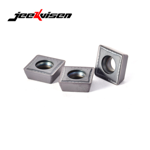 Plaquette de coupe carrée en carbure cémenté à dureté supérieure Jeekvisen SPMG140512-PG LF6018S pour tournage CNC - Product Image 2
