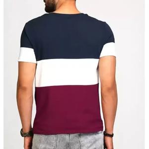 Luxe 100% coton hommes T-Shirt nouveau Design couleur unie goutte épaule à manches courtes ample surdimensionné Logo personnalisé couleur - Product Image 6