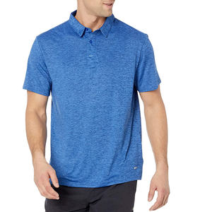 Polo-shirts unisexe personnalisés avec logo imprimé, en jersey 100 % coton épais, vierges, pour le golf et le sport - Product Image 1
