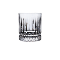 Verre à whisky en cristal taillé de qualité supérieure en gros : les rainures de précision rehaussent l'arôme, le cristal épais garde les boissons fraîches, durable et élégant