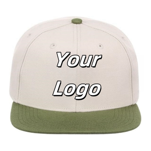 Custom Embroidered Logo 5 Panel Flat Brim Structure <b>Baseball</b> <b>Cap</b> <b>Plain</b> Cotton Adjustable Sports Hat Manufacturer In Viet Nam - Product Image 2