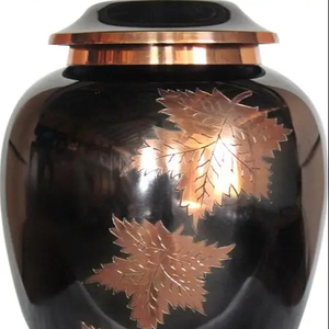 Urnas de cremación de calidad premium hechas a mano con diseños y gráficos especiales utilizados para los recuerdos de los antepasados y seres queridos. - Product Image 1