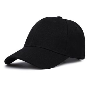 Clásico ajustable béisbol Snapback sombrero hombres mujeres llano plano Hip Hop gorra visera - Product Image 3