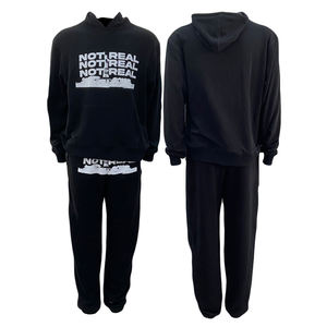 เสื้อกันหนาวพิมพ์ลายสำหรับผู้ชายเสื้อวอร์มผ้าฝ้ายปักลาย100% สำหรับฤดูหนาว - Product Image 1