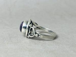Wholesale Manufacturer Stock 925 Sterling <b>Silver</b> Amethyst Gemstone <b>Ring</b> for Wedding or Daily Wear <b>Couple</b> <b>Rings</b> - Product Image 4