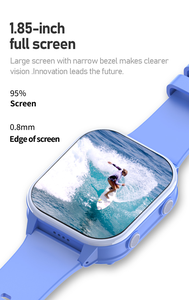 Maxtop gelang pelacak kebugaran olahraga, jam tangan pintar anak game panggilan telepon sentuh - Product Image 4