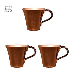 Wholesale Plan Copper <b>Mug</b> with hard handle High Standard Solid <b>Metal</b> <b>Mugs</b> Wholesale Moscow Mule <b>Mug</b> Best <b>Metal</b> Cup - Product Image 2