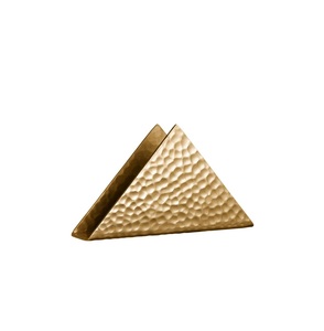 ที่ใส่ทิชชู่โลหะน่าดึงดูดพร้อมลายนูนลายดอกไม้โบราณสำหรับโชว์โต๊ะหรูหราในงานแต่งงานหรืองานสังสรรค์ - Product Image 6