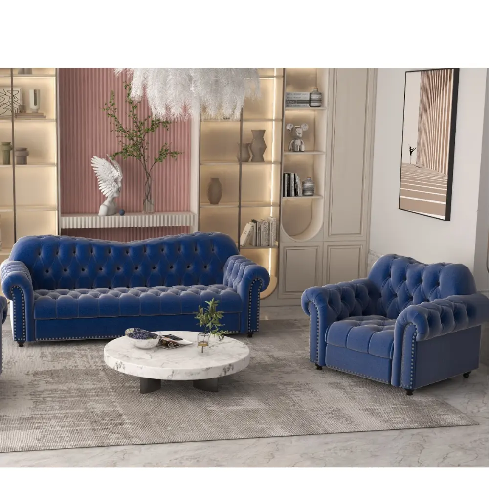 Precio de fábrica Muebles de sala de estar de estilo italiano Solicitando Villa Hotel / Canape Convertible Produce su propio diseño Vietnam