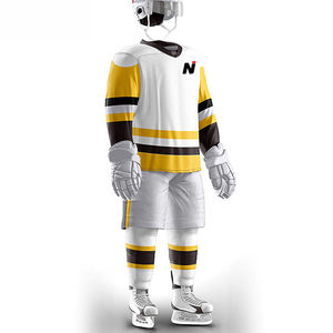 ชุดฮ็อกกี้น้ําแข็งยอดนิยม ออกแบบโลโก้ของคุณเอง ชุดกีฬาที่ขายดีที่สุด ยอดต้องการ ชุดฮ็อกกี้น้ําแข็งขนาดบวกสําหรับผู้ชาย - Product Image 5