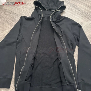 เสื้อฮู้ดมีซิปสำหรับผู้หญิงแนวสปอร์ตเนื้อผ้าระบายอากาศได้ดีมีฮู้ดแบบมีซิปเต็มรูปแบบสำหรับวิ่งหรือโยคะ - Product Image 3