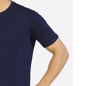 2025 vente en gros 100% coton T-shirts pour hommes Logo personnalisé chemises de haute qualité à prix raisonnable 220 grammes poids du tissu - Product Image 3