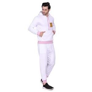 Alta calidad 100% algodón Casual Streetwear ácido lavado diseñador holgado chándal moda bordado 2 piezas chándales personalizados para hombre - Product Image 5