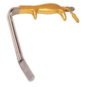 Venta caliente Tebbetts Retractor de mama Retractor de fibra óptica aislado con dientes 18,5 instrumentos de cirugía plástica Retractor de mama - Product Image 3