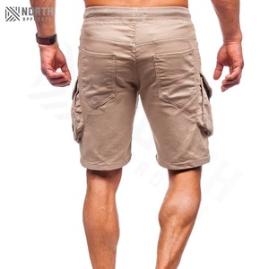 Pantalones Cortos Cargo Casuales de Lona para Hombre, Novedad de 2025, Cómodos para el Verano, Servicio OEM, Cierre con Cordón, Secado Rápido, Personalizables - Product Image 2